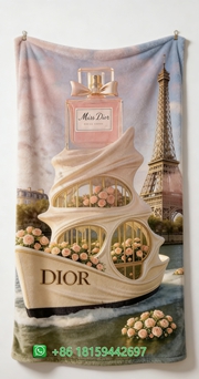 Dior Throw Blankets